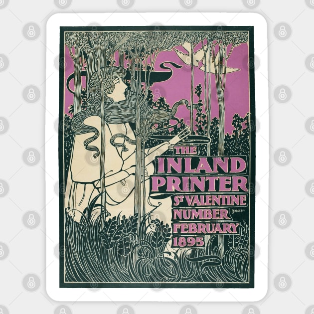 Poster for Inland Printer Sticker by UndiscoveredWonders